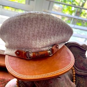 Vintage Christian Dior Conductor Cap Hat